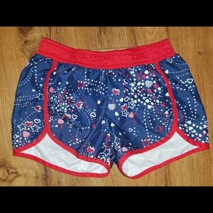 5 for $15 OP red and blue shorts